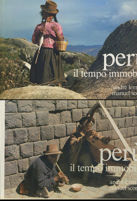 LV- PERU' IL TEMPO IMMOBILE - LEMAIRE SCORZA - MAGNUS --- 1982- CS- YFS450