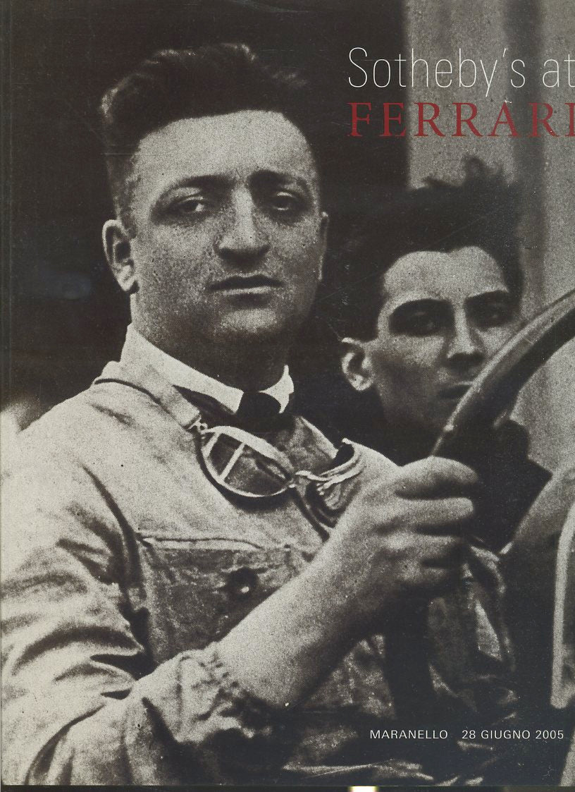 LT- CATALOGO SOTHEBY'S AT FERRARI MARANELLO 25 GIUGNO-- SOTHEBY- 2005- B- YFS698