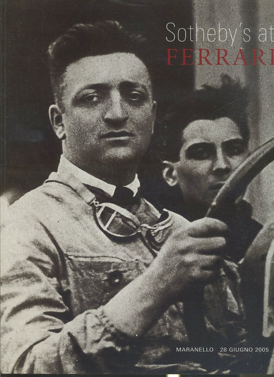 LT- CATALOGO SOTHEBY'S AT FERRARI MARANELLO 25 GIUGNO-- SOTHEBY- 2005- B- YFS698