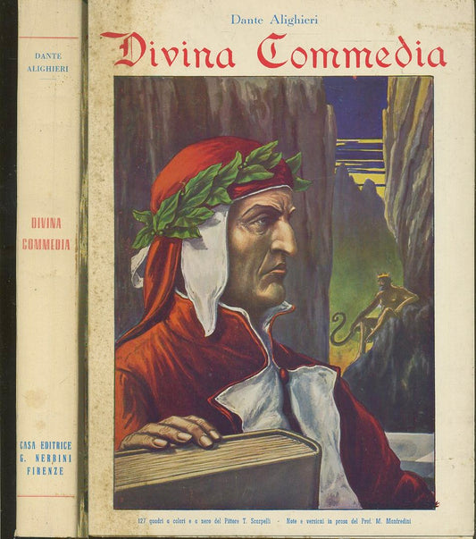 LN- DIVINA COMMEDIA - DANTE ALIGHIERI SCARPELLI - NERBINI--- 1957- B- YFS698