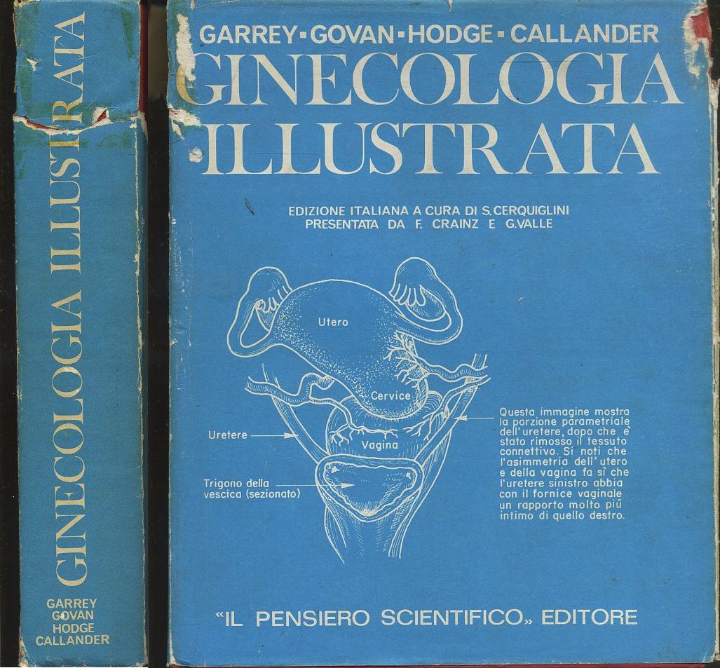 LZ- GINECOLOGIA ILLUSTRATA - GOVAN - PENSIERO SCIENTIFICO--- 1975- CS- YFS701