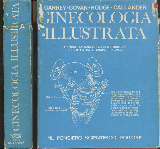 LZ- GINECOLOGIA ILLUSTRATA - GOVAN - PENSIERO SCIENTIFICO--- 1975- CS- YFS701