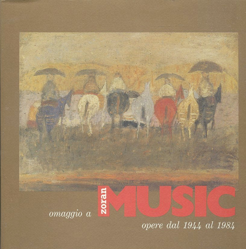 LT- OMAGGIO A ZORAN MUSIC OPERE 1944/1984 CATALOGO-- CONTINI--- 1987- BS- YFS702