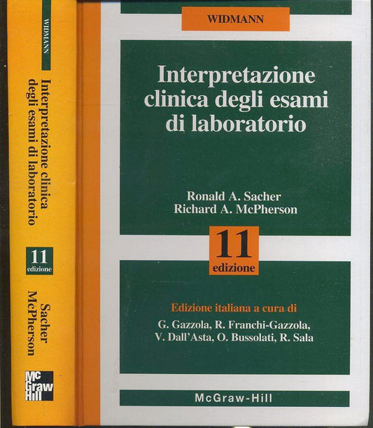 LZ- INTERPRETAZIONE CLINICA DEGLI ESAMI LABORATORIO - WIDMANN---- 2001- C- XFS22