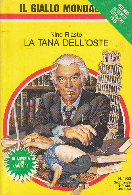 LN- GIALLI MONDADORI 1953 LA TANA DELL'OSTE - FILASTO' ---- 1992 - B - YDS92