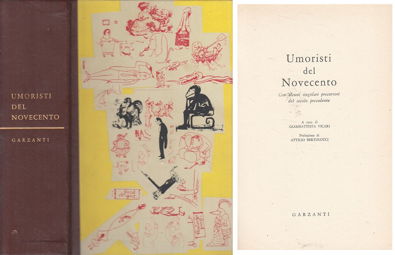 LN- UMORISTI DEL NOVECENTO - VICARI - GARZANTI --- 1959 - C - ZFS7