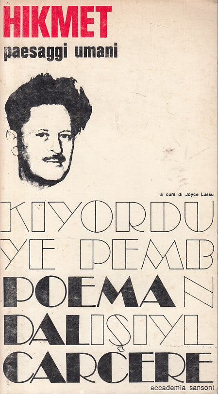 LN- PASSAGGI UMANI POEMA DAL CARCERE - HIKMET - SANSONI --- 1971 - B - ZFS90