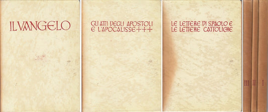 LD- VANGELO ATTI APOSTOLI APOCALISSE LETTERE S.PAOLO-- ROMA --- 1964 - B - ZFS90