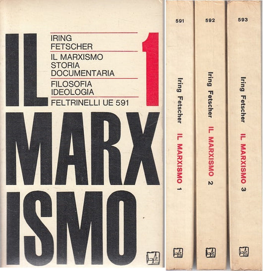 LS- IL MARXISMO STORIA DOCUMENTARIA 3 VOL. -- FELTRINELLI --- 1970 - B - ZFS406