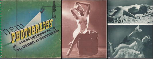 LT- NEW PHOTOGRAPHY LIGHTING AND COMPOSITION- BRUNO HOLLYWOOD---- 1950- S- XFS55