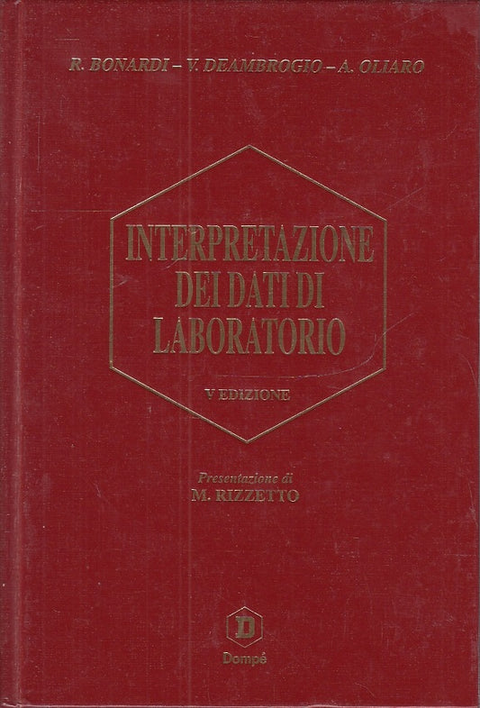 LQ- INTERPRETAZIONE DEI DATI DI LABORATORIO- BONARDI- DOMPE' --- 2005- C- YFS553