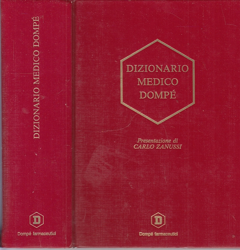 LQ- DIZIONARIO MEDICO DOMPE' -- MASSON DOMPE' FARMACEUTICI --- 1992- C- YFS131