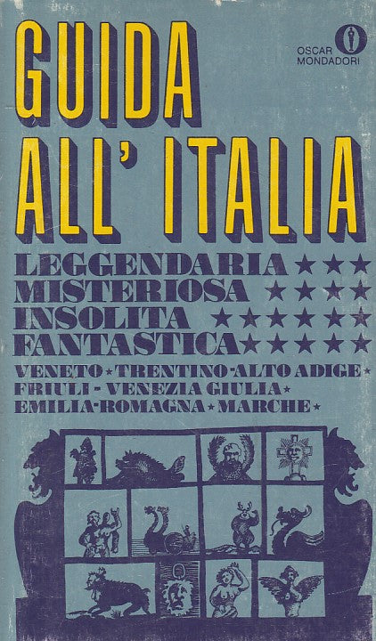 LV- GUIDA ITALIA 2 VENETO FRIULI VENEZIA GIULIA-- MONDADORI --- 1971 - B - ZFS17