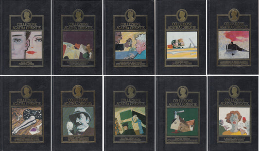 LN- COLLEZIONE AGATHA CHRISTIE 10 VOLUMI -- CHRISTIE - CDE -- 1996 - C - ZFS102
