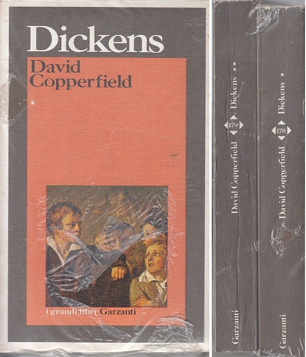LN- DAVID COPPERFIELD 2 VOL. SIGILLATO- DICKENS - GARZANTI --- 1980 - B - ZFS443