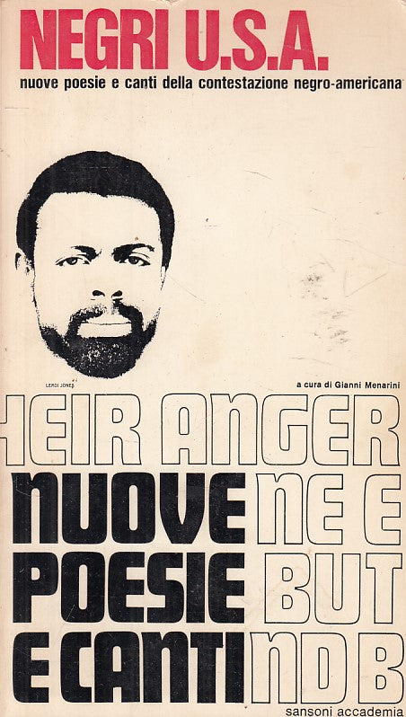 LS- NEGRI U.S.A. NUOVE POESIE E CANTI - MENARINI - SANSONI --- 1969 - B - ZFS61