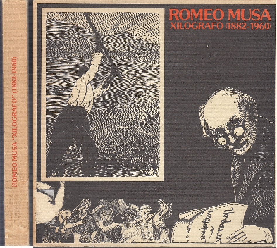 LT- CATALOGO MOSTRA BEDONIA ROMEO MUSA XILOGRAFO -- IL MARGINE --- 1982 - B- WPR
