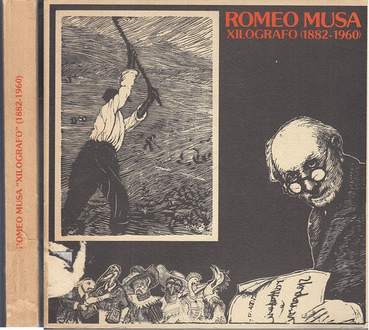 LT- CATALOGO MOSTRA BEDONIA ROMEO MUSA XILOGRAFO -- IL MARGINE --- 1982 - B- WPR