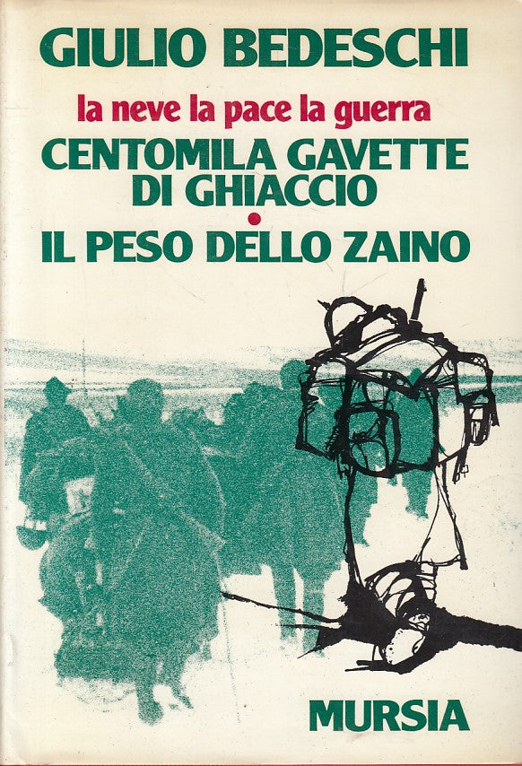 LN- LA NEVE LA PACE LA GUERRA - BEDESCHI - MURSIA -- 1a ED. - 1978 - CS - ZFS267