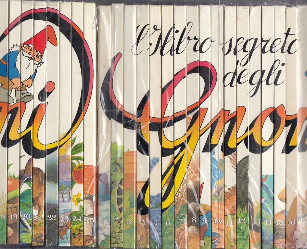 LB- IL LIBRO SEGRETO DEGLI GNOMI 1/25 -- AMZ DeAGOSTINI --- 1986 - C - RGZ