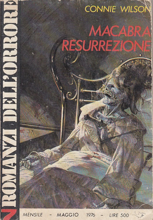 LG- MACABRA RESURREZIONE - WILSON- EDIFUMETTO- ROMANZI ORRORE-- 1976 - B - YFS10