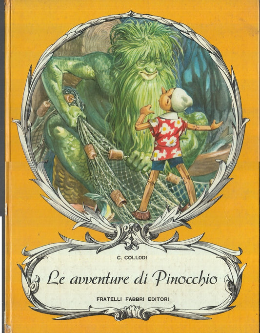 LB- PINOCCHIO - COLLODI MARAJA - FRATELLI FABBRI --- 1955 - C - RGZ
