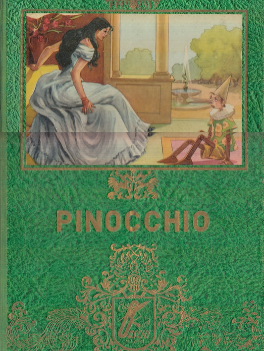 LB- PINOCCHIO ILLUSTRATO - MORONI CELSI - EDITRICE BOSCHI --- 1953 - C - RGZ