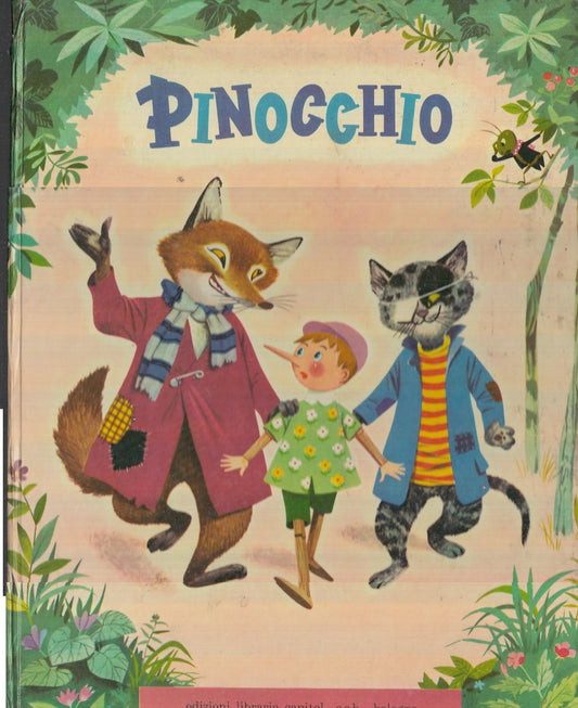 LB- PINOCCHIO ILLUSTRATO - COLLODI TOTORO SGRILLI - CAPITOL --- 1964- C- RGX