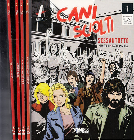 FB- CANI SCIOLTI 1/4 NUOVI -- BONELLI - 2019 - B - QHX