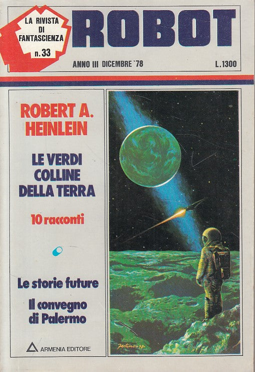 LN- ROBOT 33 VERDI COLLINE DELLA TERRA- HEINLEIN - ARMENIA --- 1978 - B - YFS999