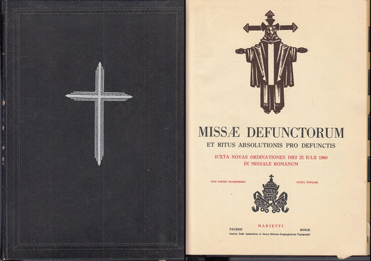 LD- MISSAE DEFUNCTORUM RITUS PRO DEFUNTIS DEFUNTI -- MARIETTI --- 1962 - C- XFS8