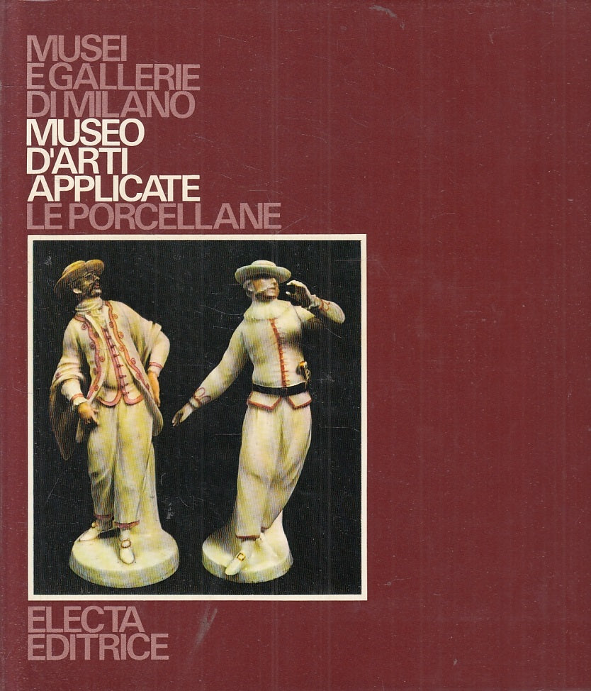LT- MUSEO D'ARTI APPLICATE LE PORCELLANE GALLERIE MILANO ----- 1975- CS- YFS502
