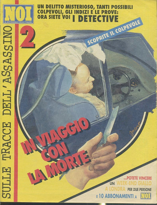 LG- SULLE TRACCE DELL'ASSASSINO 2 IN VIAGGIO CON LA MORTE-- NOI--- 1993-S-YFS509