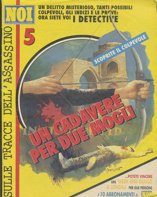 LG- SULLE TRACCE DELL'ASSASSINO 5 CADAVERE PER DUE MOGLI-- NOI--- 1993- S-YFS509
