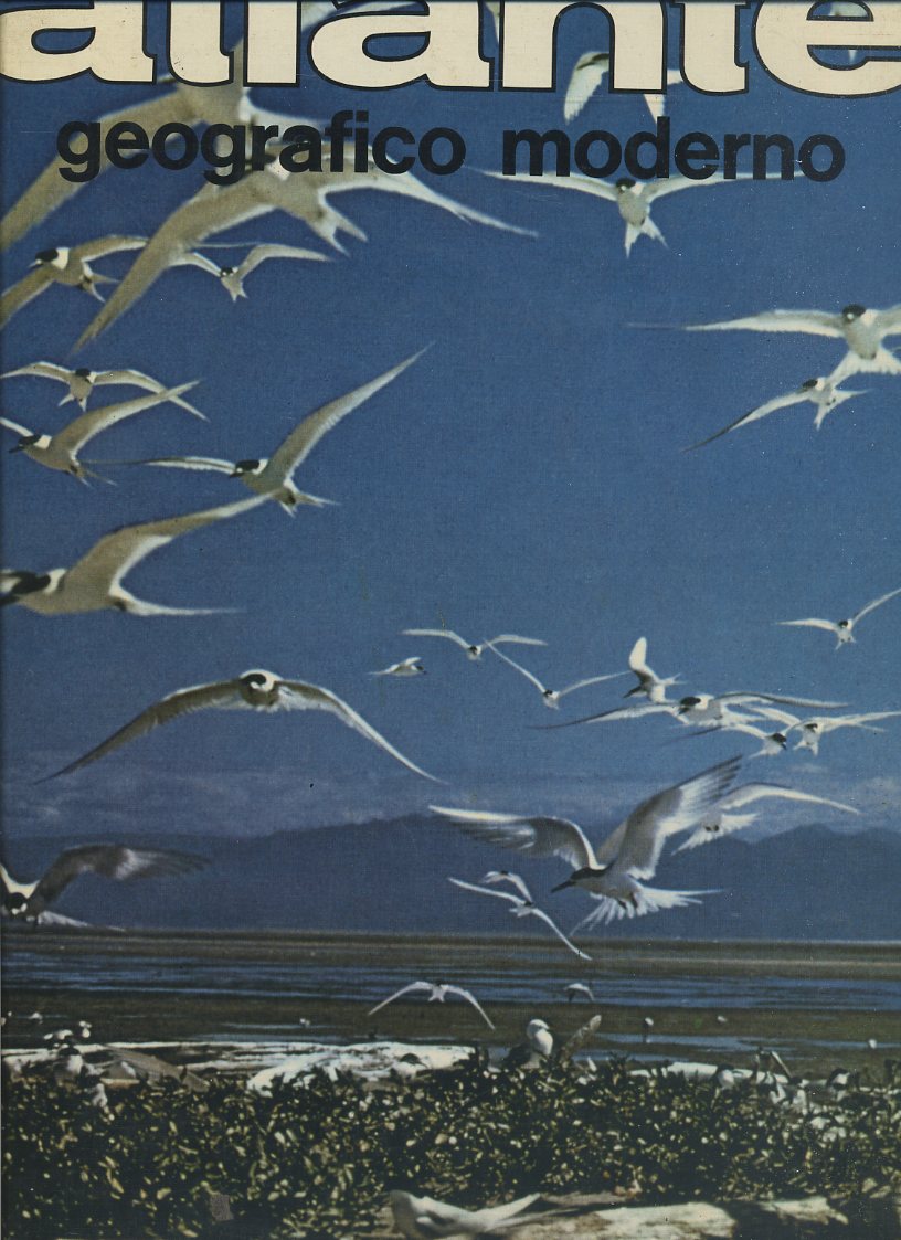 LV- NUOVO ATLANTE GEOGRAFICO MODERNO A COLORI -- DeAGOSTINI --- 1977- C- YFS509