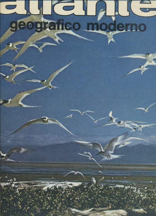 LV- NUOVO ATLANTE GEOGRAFICO MODERNO A COLORI -- DeAGOSTINI --- 1977- C- YFS509