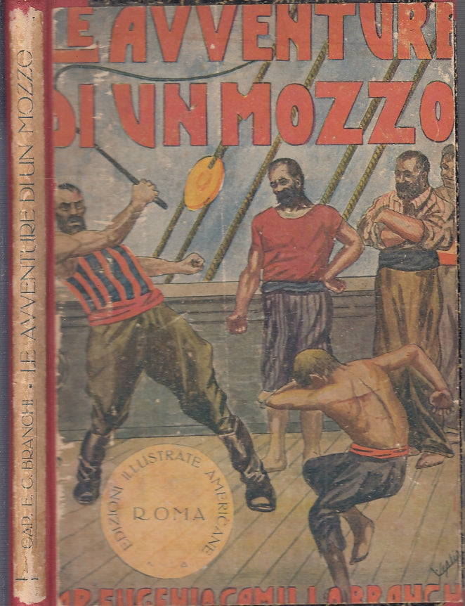 LH- LE AVVENTURE DI UN MOZZO - BRANCHI - ILLUSTRATE AMERICANE --- 1920- C- XFS135