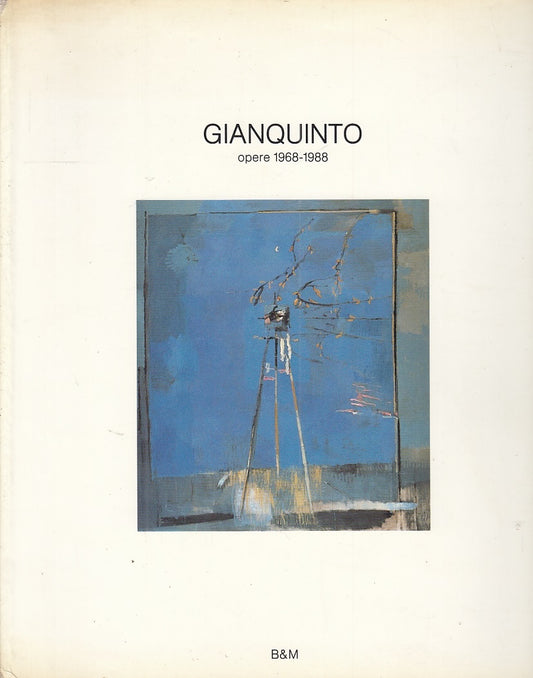 LT- GIANQUINTO OPERE 1968/1988 CATALOGO MOSTRA -- B&M --- 1988 - B - YFS308