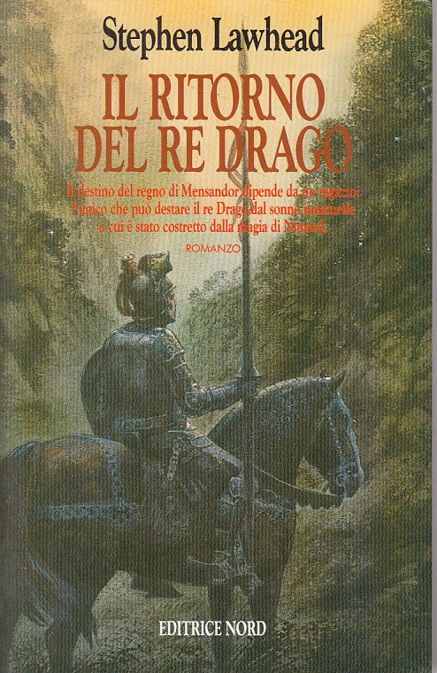 LN- IL RITORNO DEL RE DRAGO - LEWHEAD - NORD - FANTACOLLANA -- 1991 - BS - YFS20