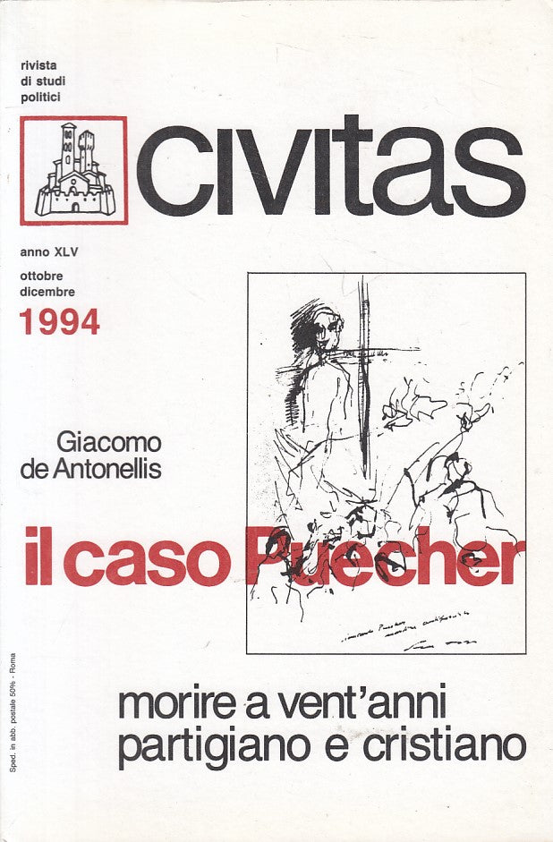 LS- CASO PUECHER - DE ANTONELLIS - CIVITAS - STUDI POLITICI -- 1994 - B - YFS389