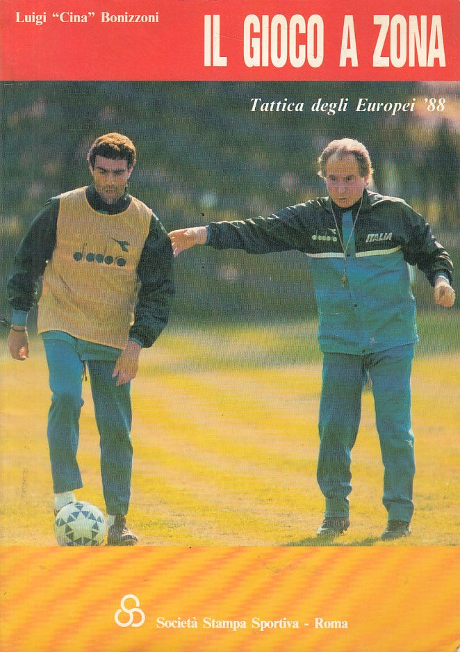 LZ- IL GIOCO A ZONA TECNICA EUROPEI '88 - BONIZZONI - ROMA --- 1988 - B - ZFS141