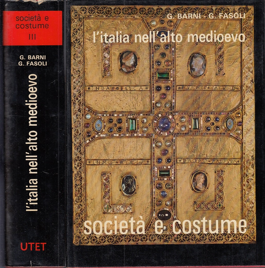 LS- L'ITALIA NELL'ALTO MEDIOEVO-- UTET- SOCIETA' E COSTUME III-- 1966- CS-YFS462