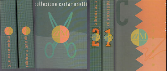 LT- COLLEZIONE 32 CARTAMODELLI + 32 FASCICOLI CUCITO 4 CARPETTE----- 1991- C-YFS