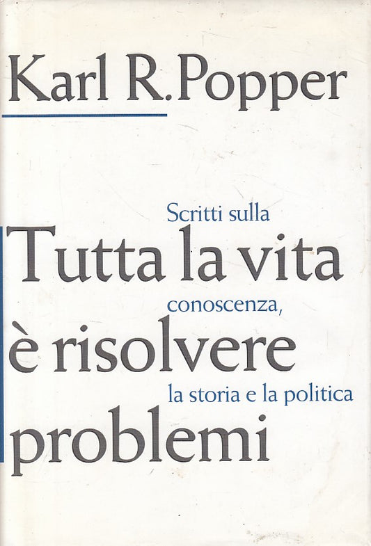 LS- TUTTA LA VITA E' RISOLVERE PROBLEMI - POPPER - CDE --- 1996 - CS - ZFS428