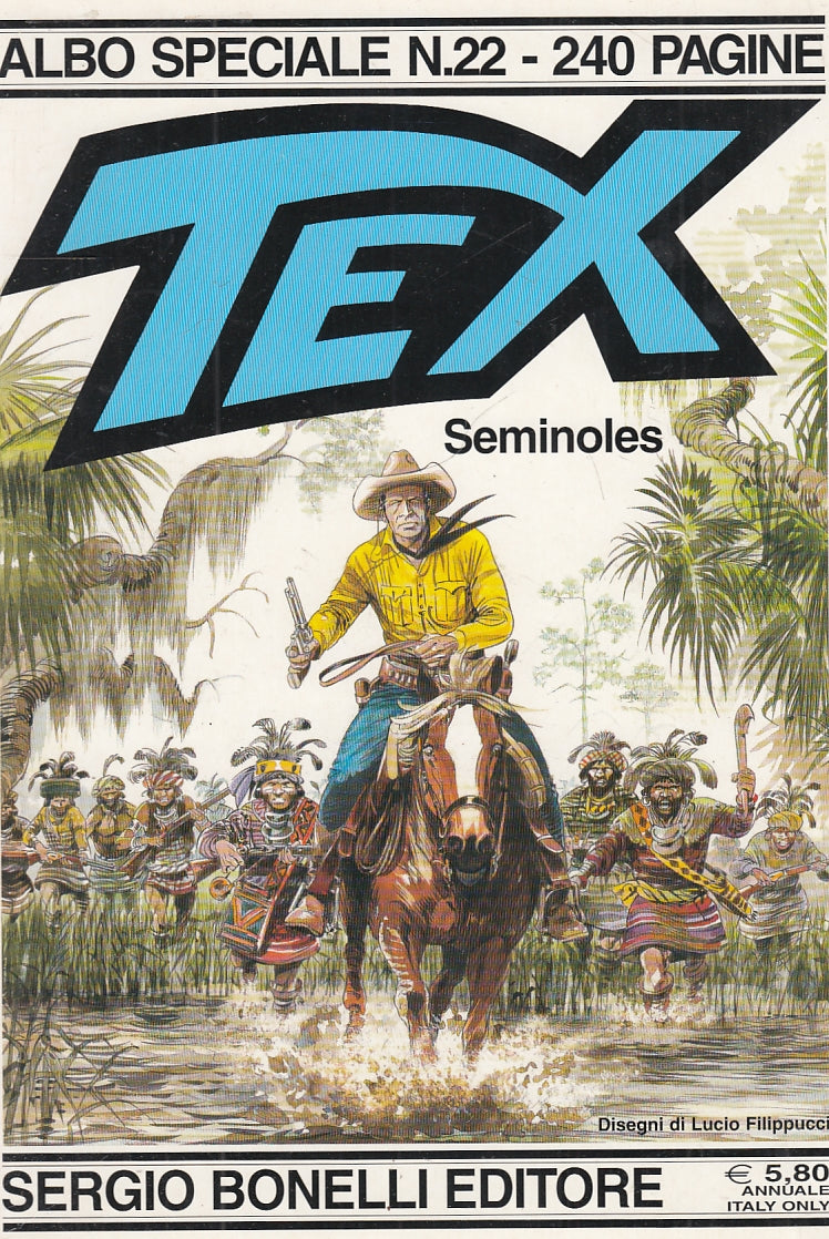 FB- TEXONE TEX SPECIALE N.22 SEMINOLES -- BONELLI - 2008 - B - QHX
