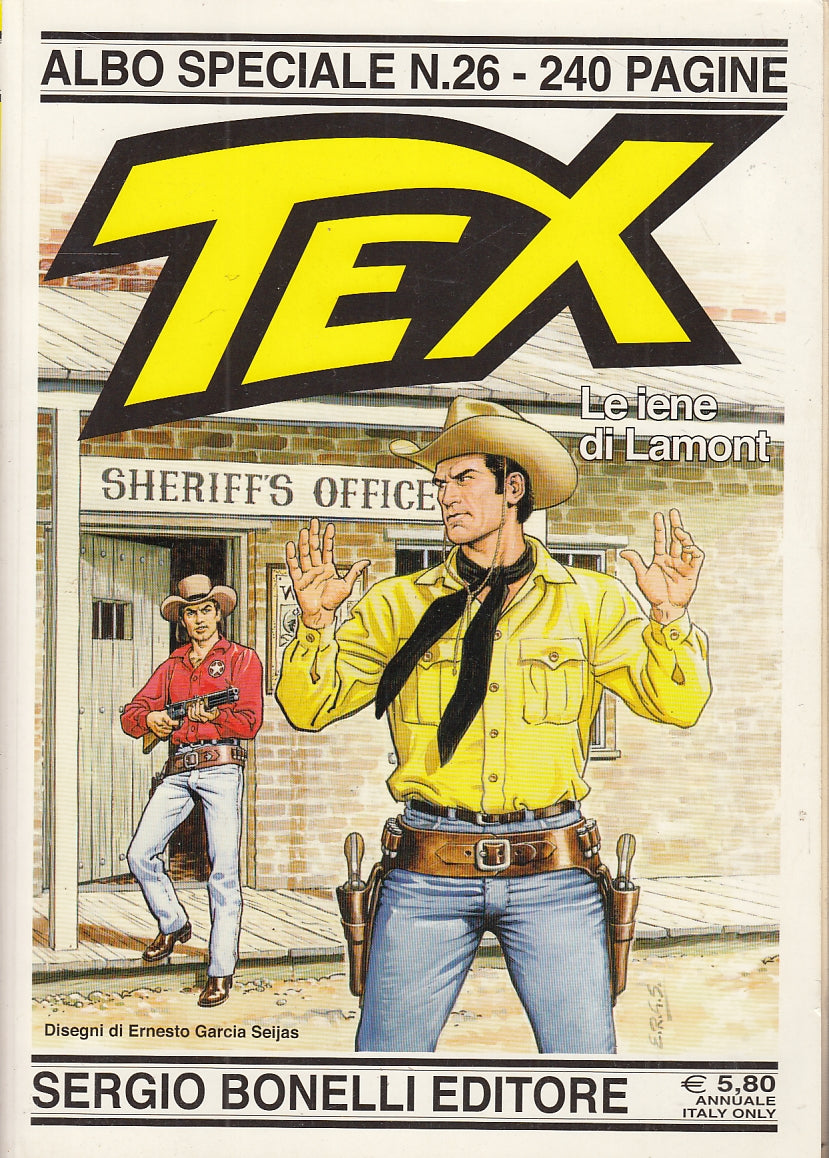 FB- TEXONE TEX SPECIALE N.26 LE IENE DI LAMONT -- BONELLI - 2011 - B - QHX