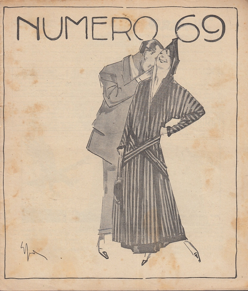 LH- RIVISTA NUMERO 69 SETTIMANALE UMORISTICO ILLUSTRATO ----- 1915 - S - XFS2