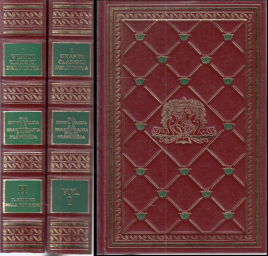 LD- I CLASSICI DELL'INDIA 1/2 BHAGAVAD GITA- SWAMI PRABHUPADA---- 1981- C- XFS11