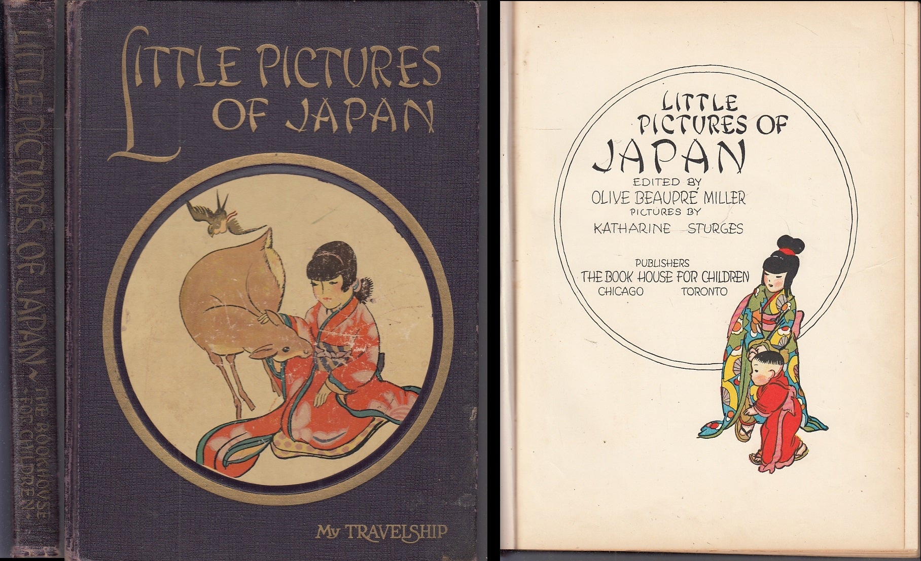 LB- LITTLE PICTURE OF JAPAN - BEAUPRE' MILLER STURGES ---- 1925- C- XFS11