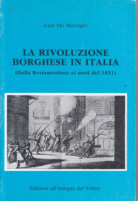 LS- RIVOLUZIONE BORGHESE IN ITALIA- MATTOGNO- INSEGNA VETRO--- 1993 - B - YPL1